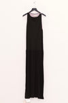 SWAYING 25 Early Autumn One-shoulder splicing bud vest dress SW-SW25PF2L02C3-HEI Black